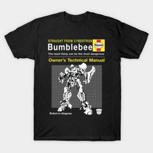 Bumblebee Haynes Manual Transformers T-Shirt